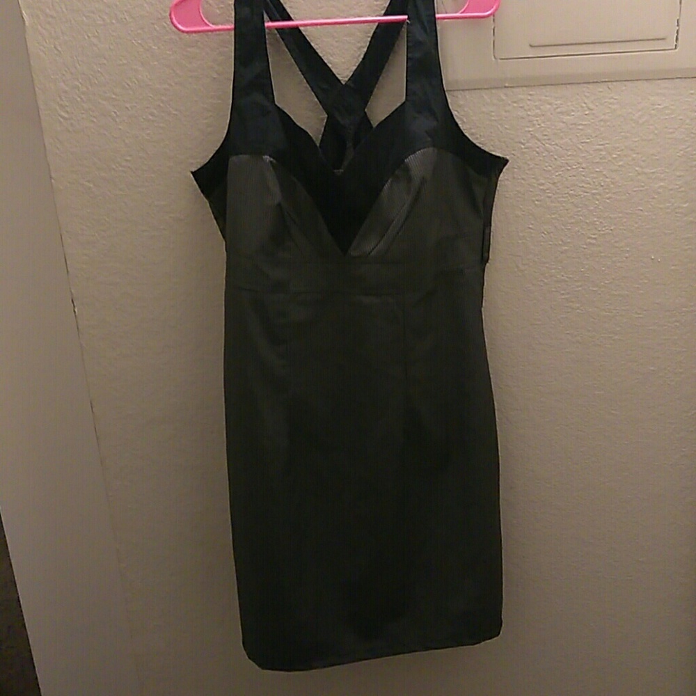 Black & Gray Pin-Up Dress